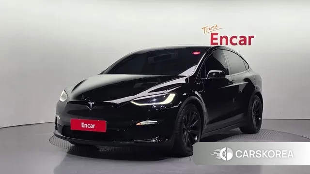 Tesla Model X 2023 Черный из Кореи