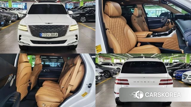 Genesis GV80 2021 Белый из Кореи