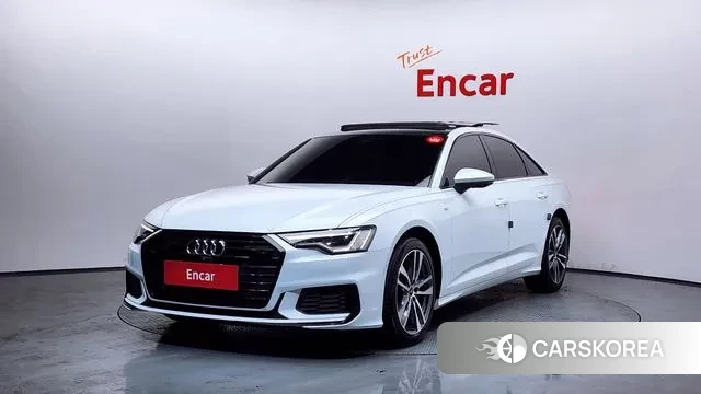 Audi A6 (C8) 2022 Белый из Кореи