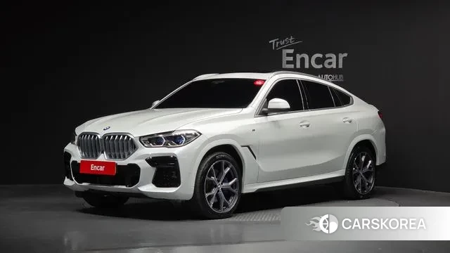 BMW X6 (G06) 2022 Белый из Кореи