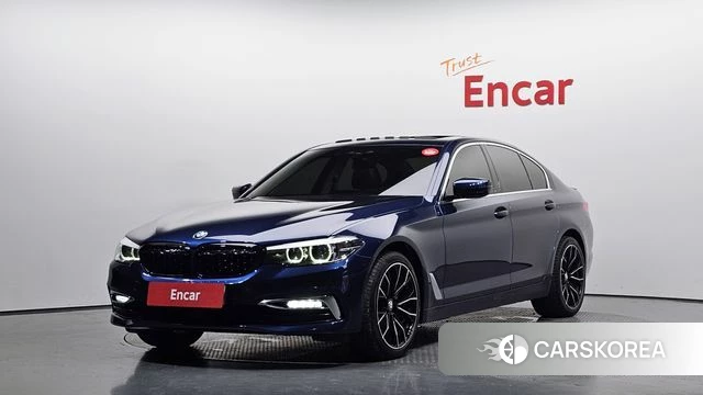 BMW 5 Series (G30) 2020 Синий из Кореи
