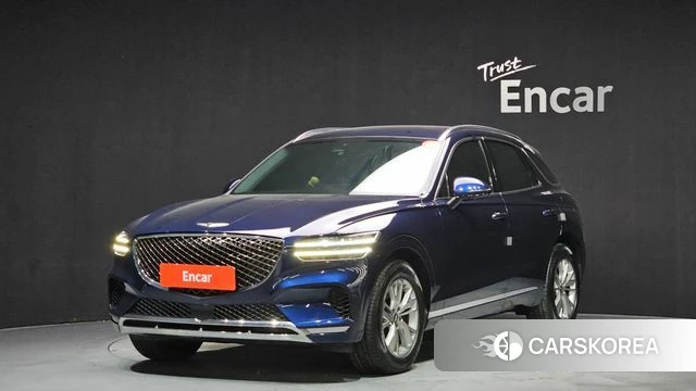 Genesis GV70 2021 Синий из Кореи