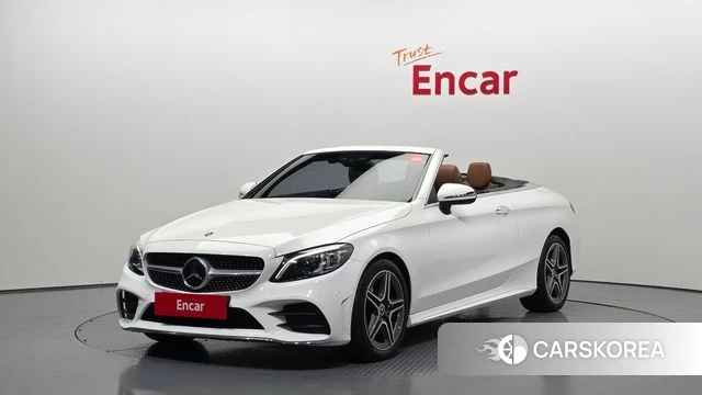 Mercedes-Benz C-Class W205 2021 Белый из Кореи