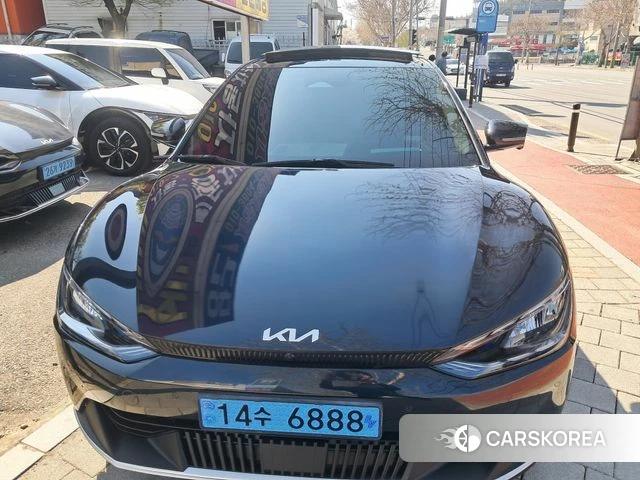 Kia EV6 2021 Синий из Кореи