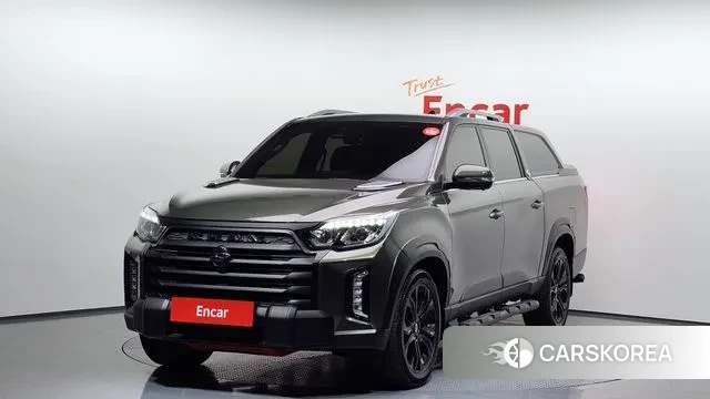 Ssangyong The New Rexton Sports Cannes 2022 Светло-зеленый из Кореи