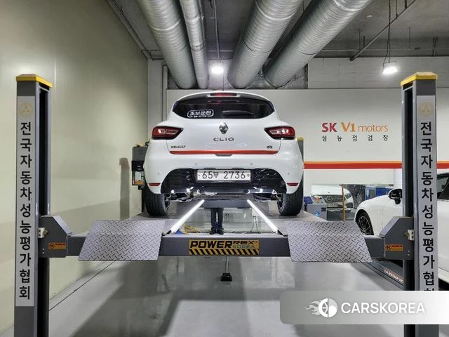 Renault Korea (Samsung) Clio 2018 Белый из Кореи