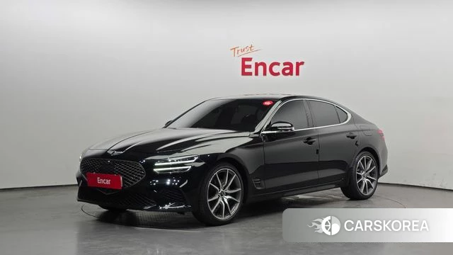 Genesis The New G70 2022 Черный из Кореи