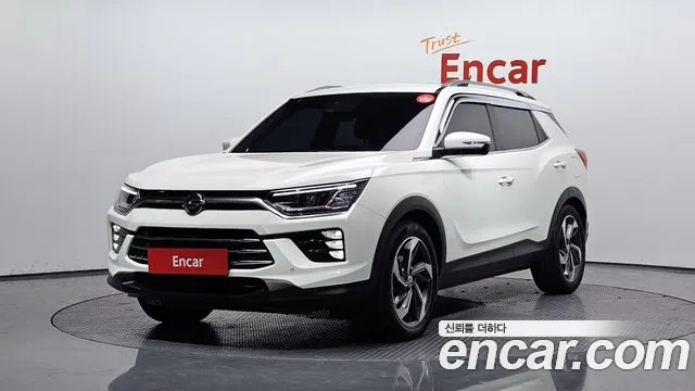 Ssangyong Beautiful Korando 2019 Белый из Кореи