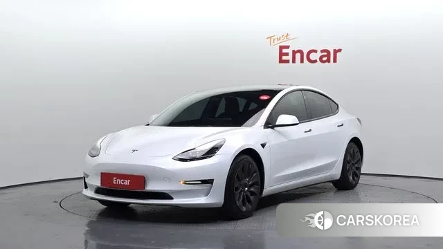 Tesla Model 3 2022 Белый из Кореи