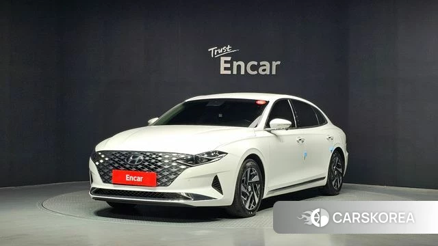Hyundai The New Grandeur IG Hybrid 2019 Белый из Кореи