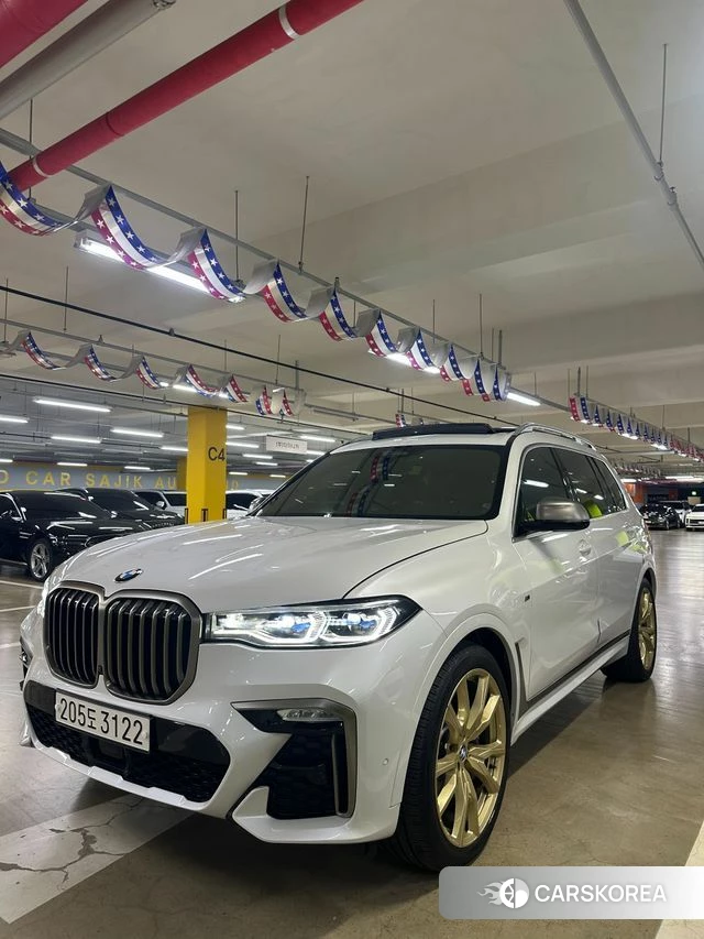 BMW X7 (G07) 2020 Белый из Кореи