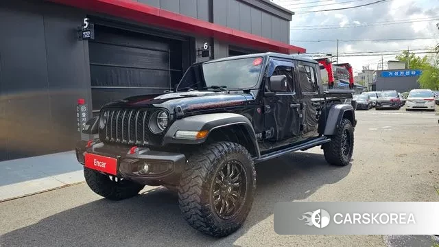 Jeep Gladiator (JT) 2021 Черный из Кореи