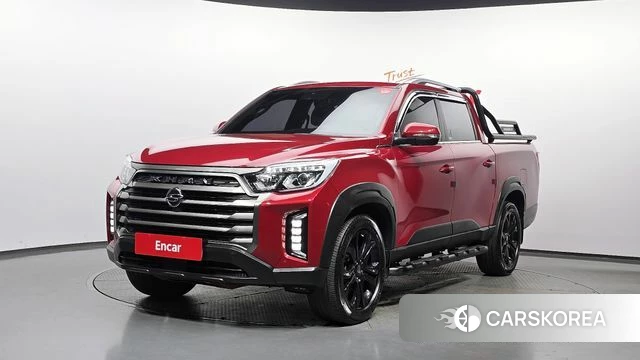 Ssangyong The New Rexton Sports Cannes 2021 Красный из Кореи