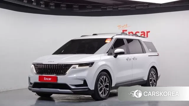 Kia Carnival 4th generation 2021 Белый из Кореи