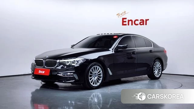 BMW 5 Series (G30) 2019 Черный из Кореи