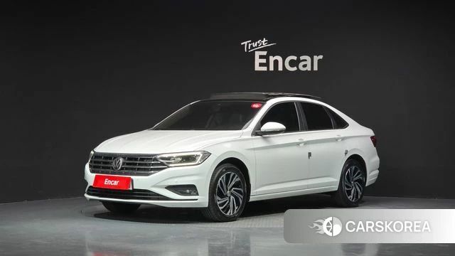 Volkswagen 7th Generation of Jetta 2021 Белый из Кореи