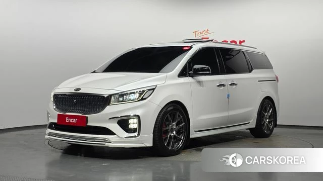 Kia The New Carnival 2018 Белый из Кореи