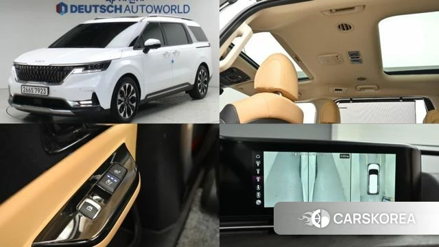 Kia Carnival 4th generation 2022 Белый из Кореи
