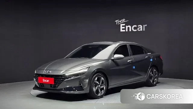 Hyundai Avante (CN7) 2023 Серый из Кореи