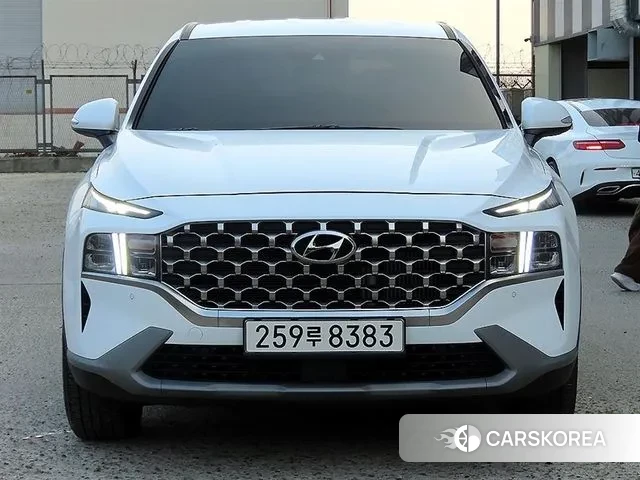 Hyundai The New Santa Fe 2022 Белый из Кореи