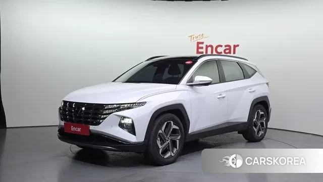 Hyundai Tucson (NX4) 2023 Белый из Кореи