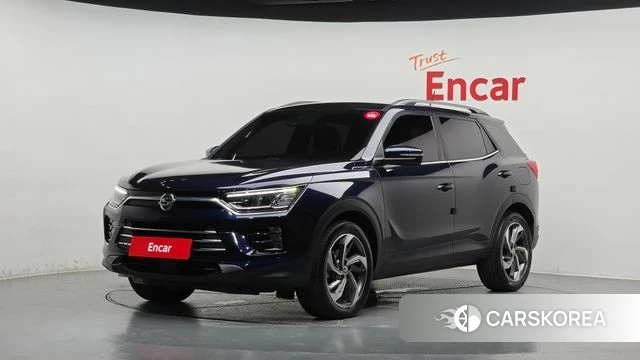 Ssangyong Beautiful Korando 2020 Синий из Кореи