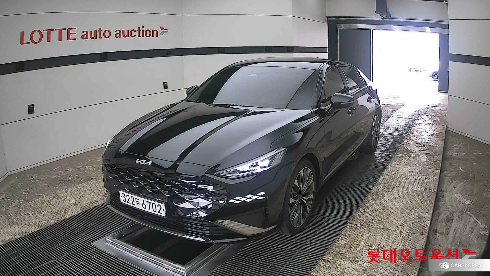 Kia K8 2023 Черный из Кореи