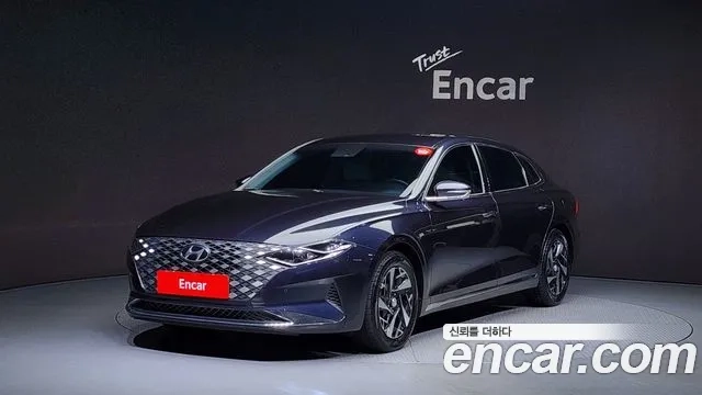 Hyundai The New Grandeur IG Hybrid 2021 Синий из Кореи
