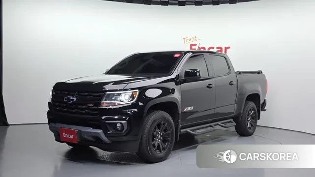 Chevrolet (GM Daewoo) Real New Colorado 2021 Черный из Кореи