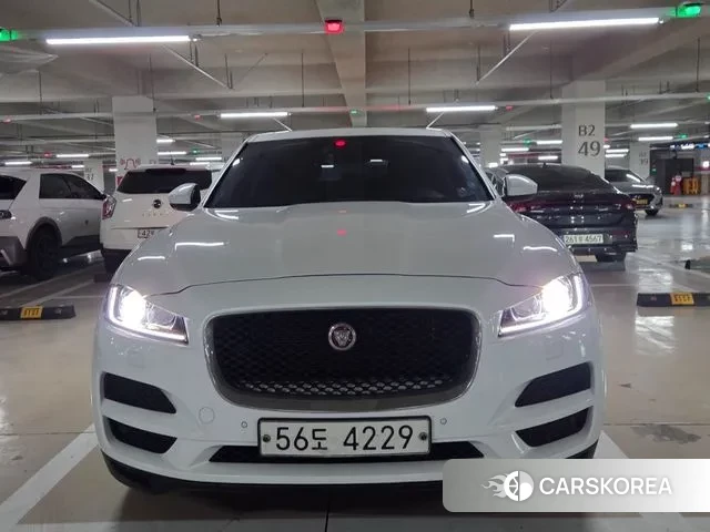 Jaguar F-PACE 2018 Белый из Кореи