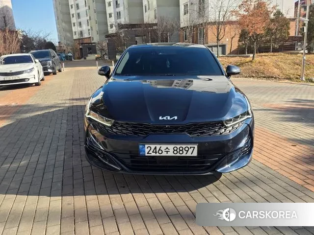 Kia K5 3rd generation 2022 Синий из Кореи