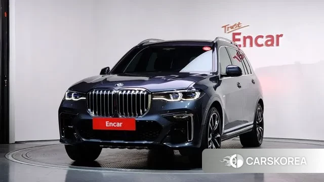 BMW X7 (G07) 2020 Серый из Кореи