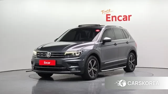 Volkswagen Tiguan second Generation 2020 Серый из Кореи