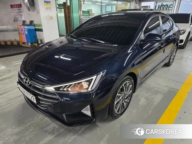 Hyundai The New Avante AD 2019 Синий из Кореи