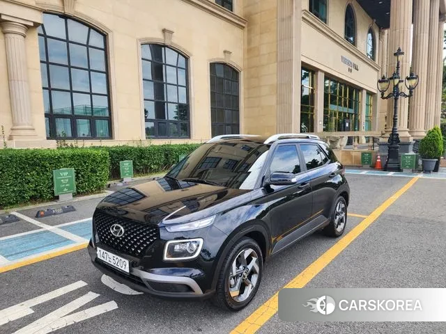 Hyundai Venue 2020 Черный из Кореи