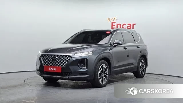 Hyundai Santa Fe TM 2018 Серый из Кореи