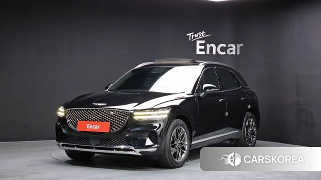 Genesis GV70 2021 Черный из Кореи