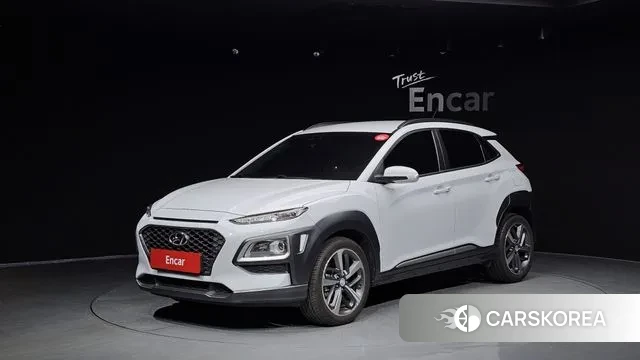 Hyundai Kona 2018 Белый из Кореи