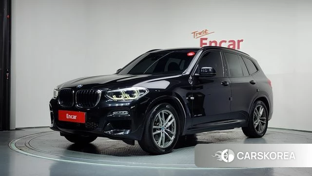 BMW X3 (G01) 2018 Черный из Кореи