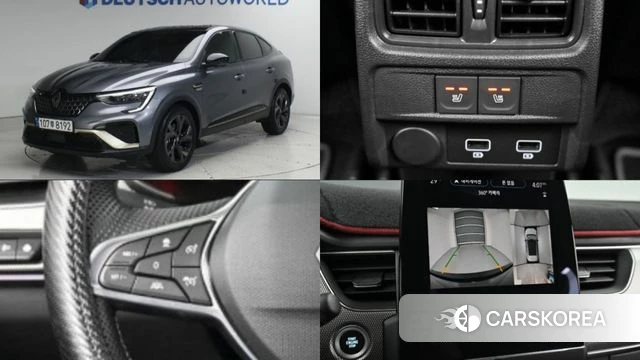 Renault Korea (Samsung) Arcana 2024 Серый из Кореи