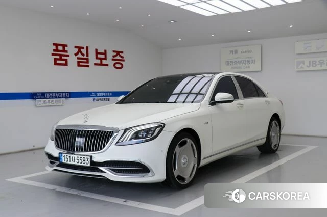Mercedes-Benz S-Class W222 2019 Белый из Кореи