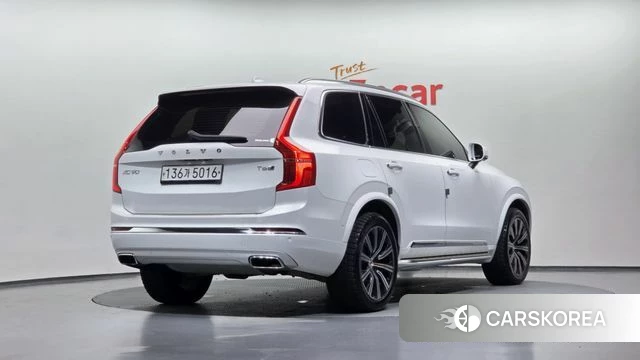 Volvo XC90 second Generation 2020 Белый из Кореи