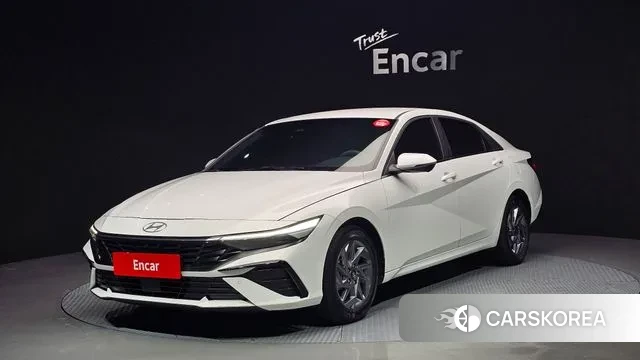 Hyundai The New Avante Hybrid (CN7) 2023 Белый из Кореи