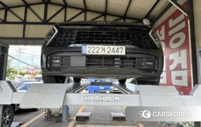 Kia Sportage 5th Generation Hybrid 2024 Серый из Кореи