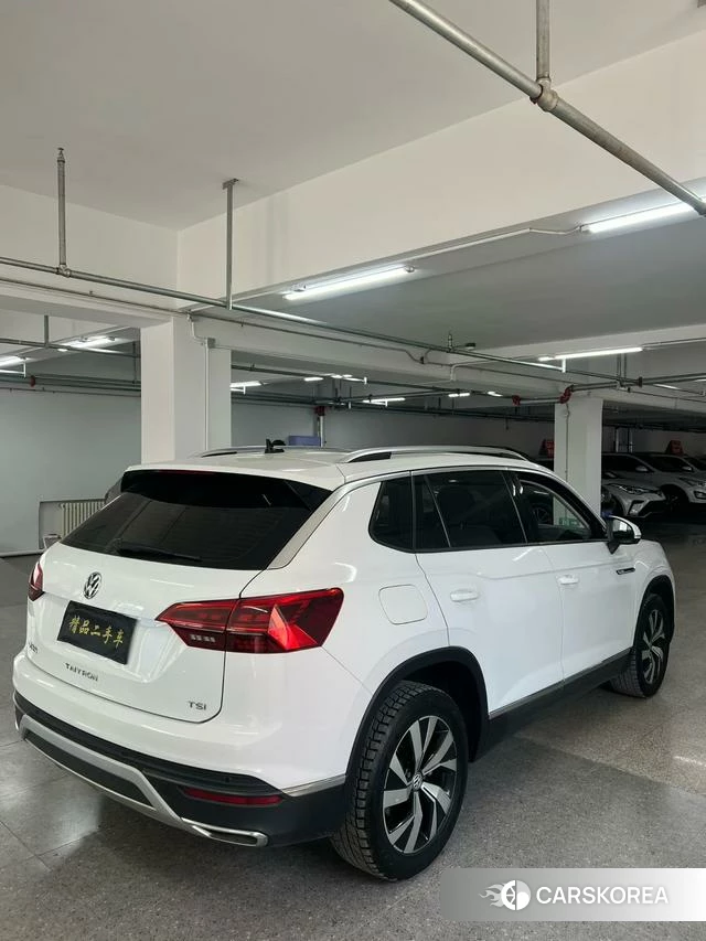 Volkswagen Tanyue 2022 Белый из Китая