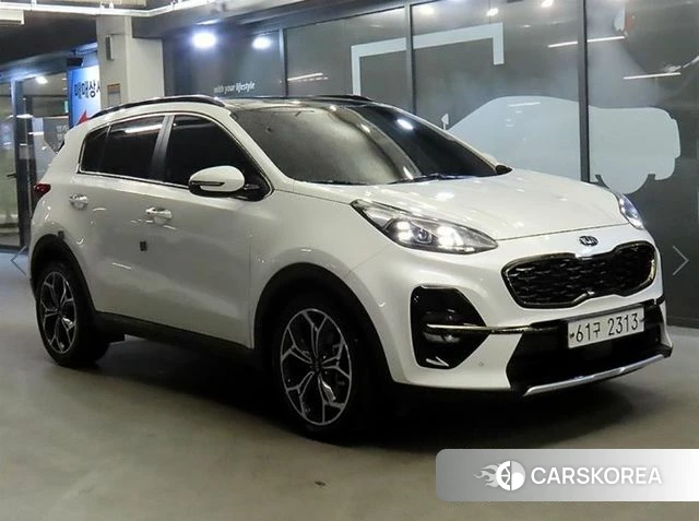 Kia Sportage The Bold 2019 Белый из Кореи