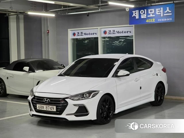 Hyundai Avante AD 2018 Белый из Кореи
