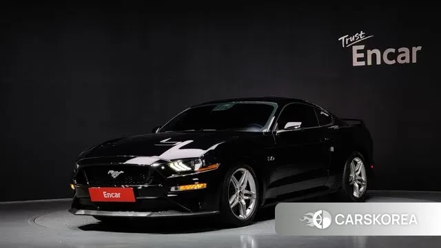 Ford Mustang 2020 Черный из Кореи