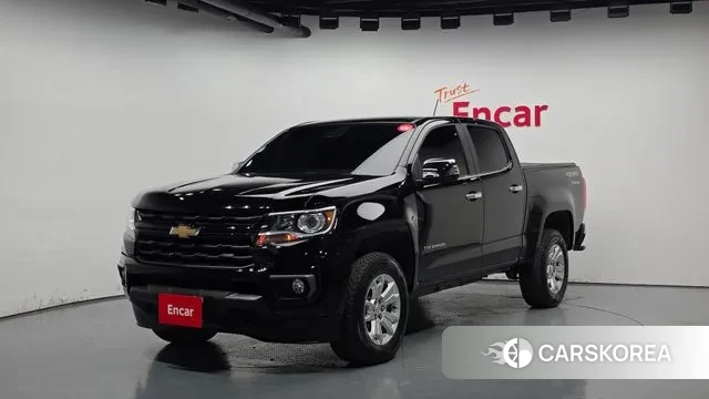 Chevrolet (GM Daewoo) Real New Colorado 2022 Черный из Кореи
