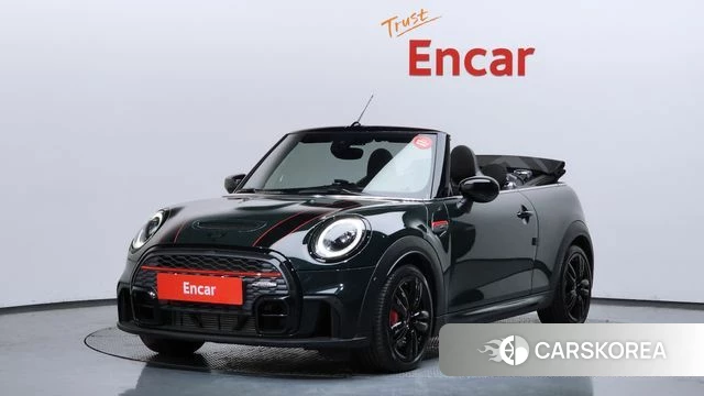 Mini Cooper S Convertible 2022 Зеленый из Кореи
